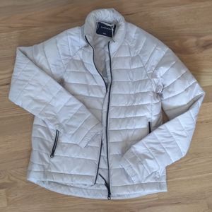 NWT Everlane ReNew Lightweight Puffer in Stone XXS